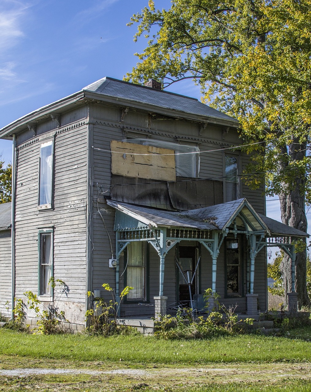 rural decay, decay, old house